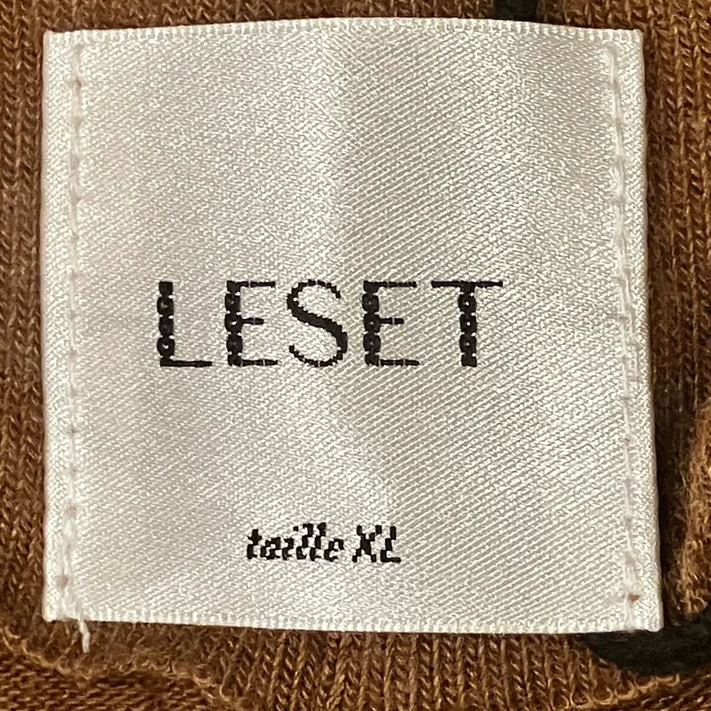 NWT Shopbop LESET Lauren High Waist Knit Maxi Skirt XL “Squirrel” Brown So Soft! - Picture 2 of 15